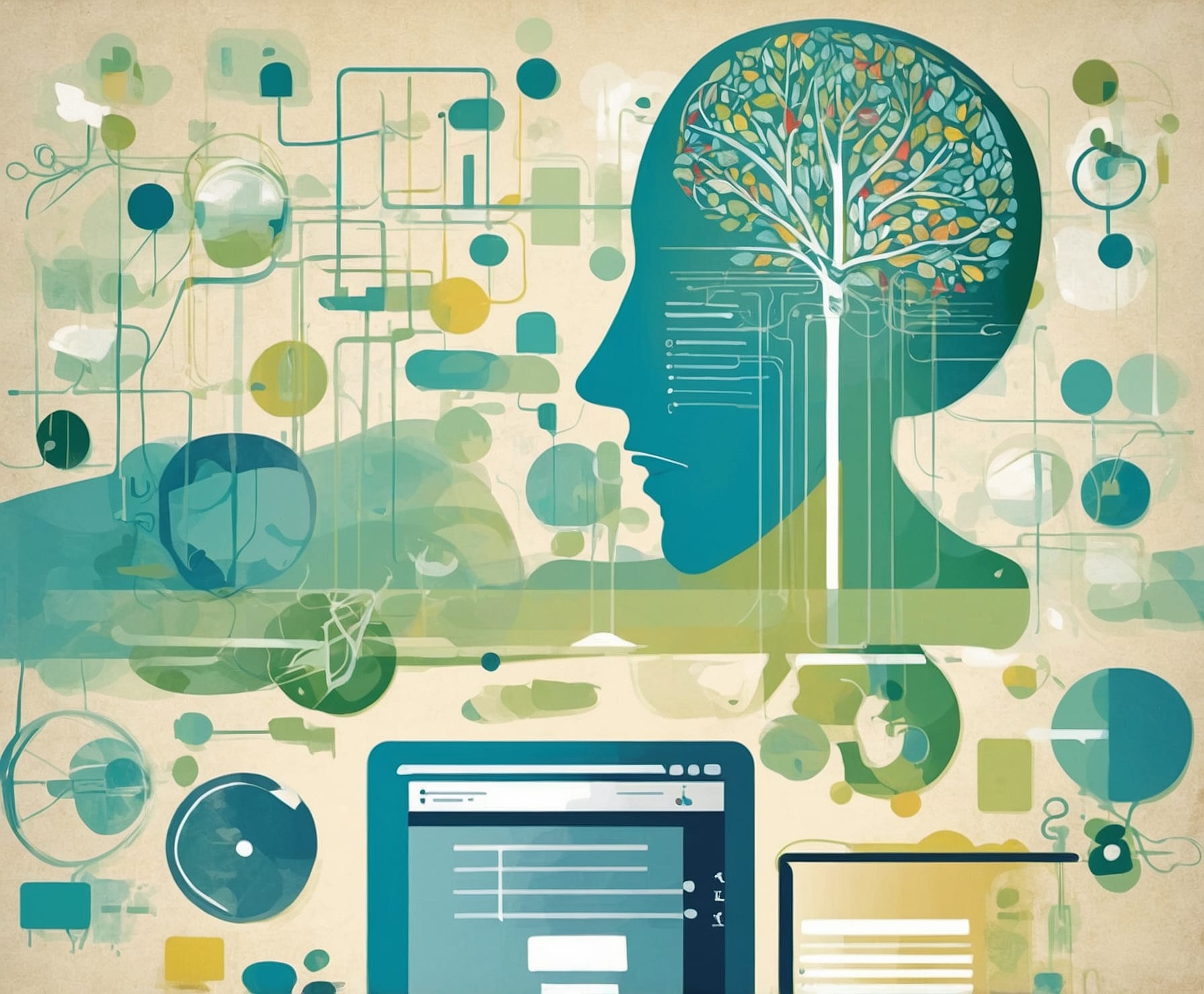 Imagen ilustrativa de terapia online para ansiedad